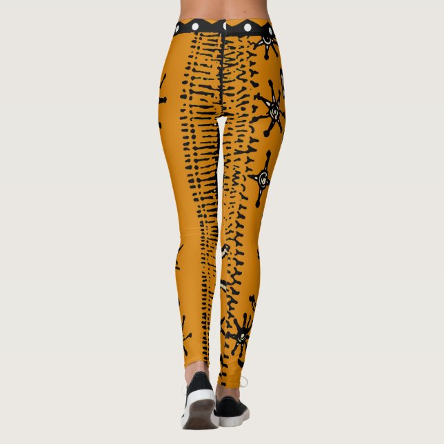 Bruxaria VooDou Pagan Leggings (Verso)