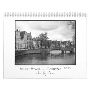 Bruxelas, Bruges, Amesterdã - Calendário 2022