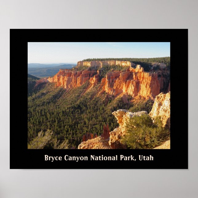 Bryce Canyon National Park, Utah Design Poster (Frente)