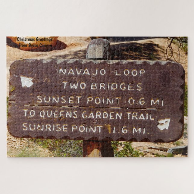 Bryce Canyon National Park Utah. Quebra-cabeça de  (Horizontal)