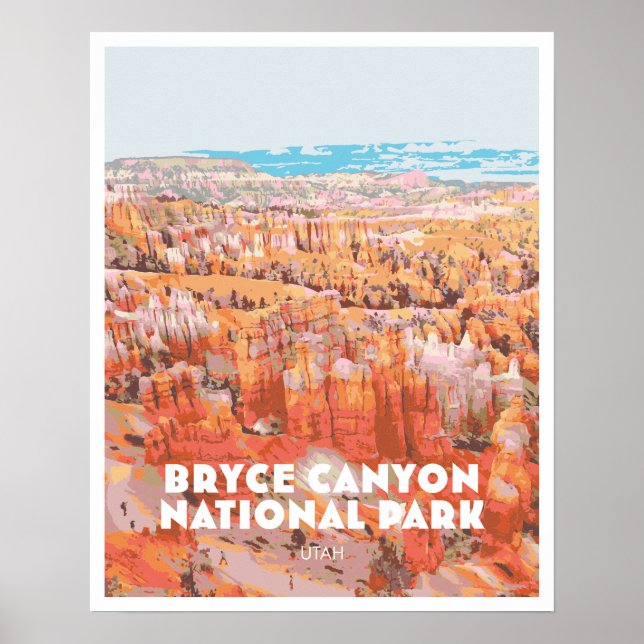 Bryce Canyon Poster (Frente)