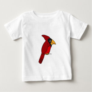 BT camisa cardinal engraçada do bebê