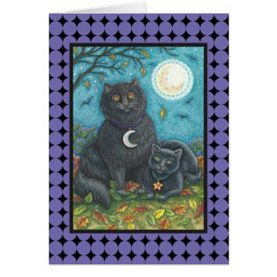 BUBÃO & vazio do CARTÃO do CAT PRETO de PYEWACKE