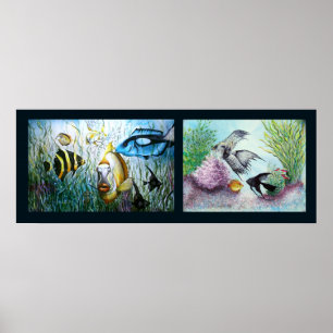 Bubba e impressão da colagem dos amigos