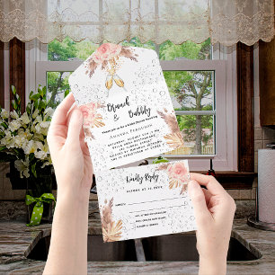 Bubble Brunch Chá de panela pampas grama RSVP