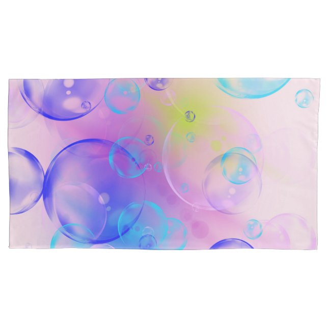 BUBBLES - Imagem Abstrato colorida da arte fractal (Frente)