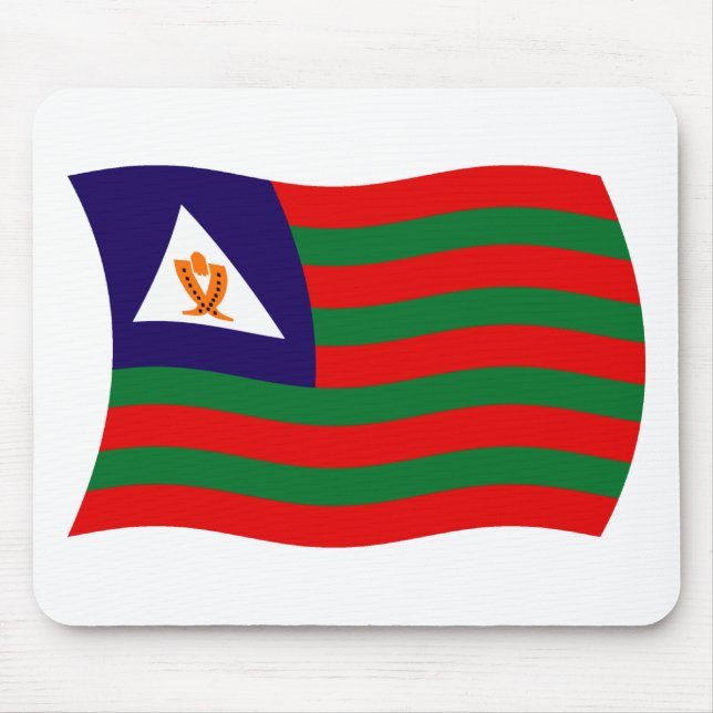 Bubi Tribal Flag Mousepad (Frente)