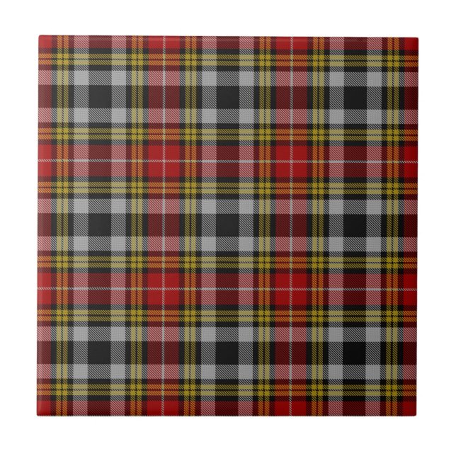 Buchanan Old Dress Scottish Clan Xadrez Tartan (Frente)