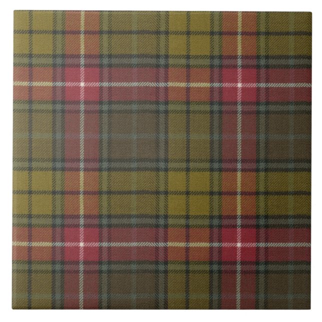 Buchanan Weathered Original Clan Tartan Escocês (Frente)