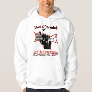 "Buck and Ballot" Capuz de Pullover Branco para Ho