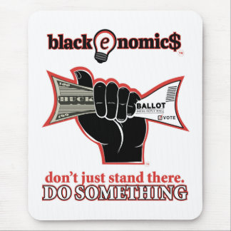 "Buck e Candidato" Mousepad Padrão (Branco)