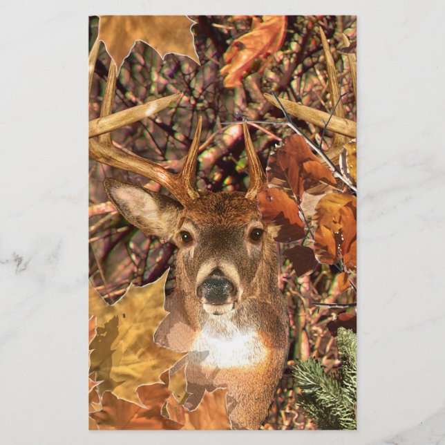 Buck em Camo White Tail Deer (Frente)