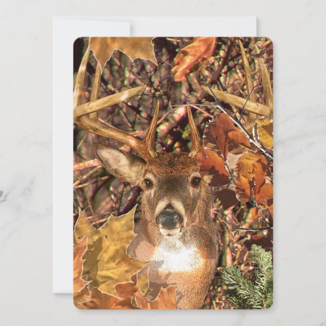 Buck em Camo White Tail Deer (Frente)