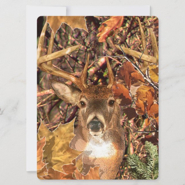 Buck em Camo White Tail Deer (Frente)