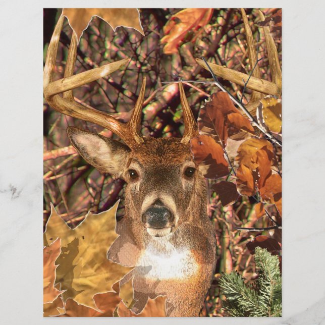 Buck em Hunter Camo White Tail Deer (Frente)