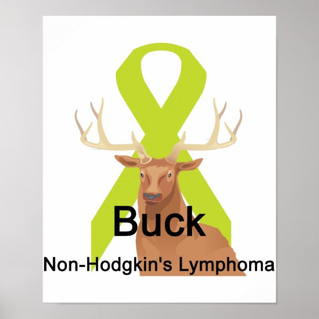 Buck Non-Hodgkin'S-Linfoma Poster (Frente)
