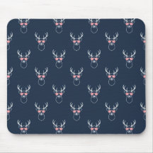 Buck Silhouette Mouse Pad