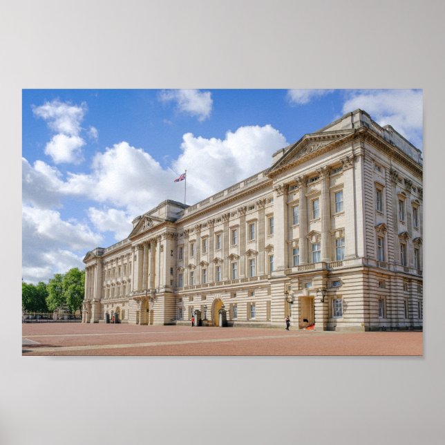 Buckingham Palace Poster Londres, Reino Unido (Frente)