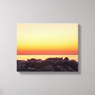 Buckroe Beach Sunrise Canvas