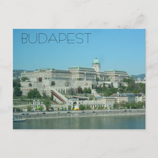 Buda Castle, Budapeste, Hungria Cartão postal (Frente)