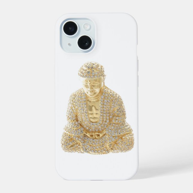 Buda de Ouro com Rhinestone (Verso)