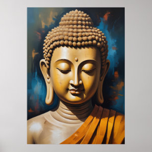 Buda Meditante Pacífica   Art Poster