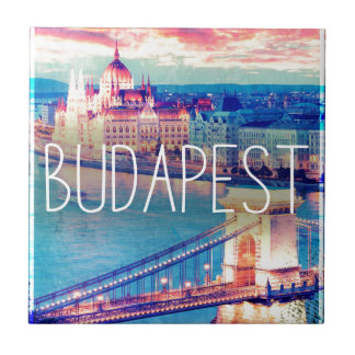 Budapest, vintage poster