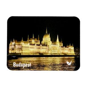 Budapeste à noite - ímã de Velvet Escape