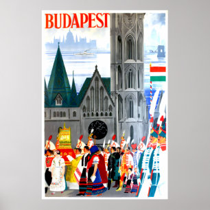 Budapeste, poster de viagens da Hungria