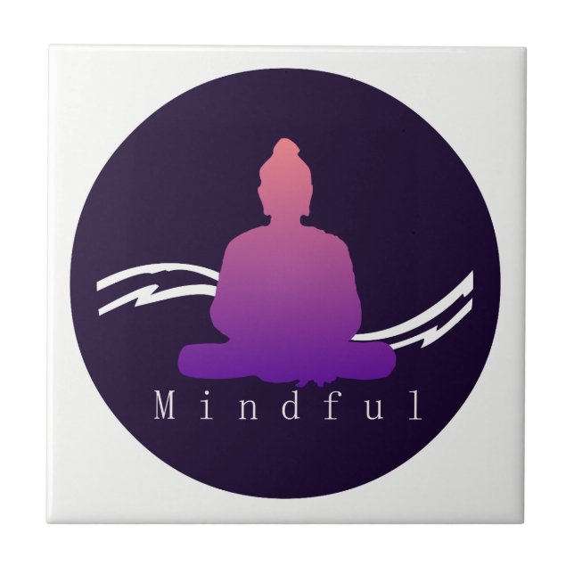 Buddha. bonito "consciente" (Frente)