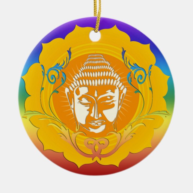 Buddha enfrenta o ornamento (Frente)