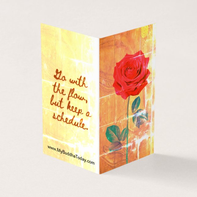 BuddhaToday V1 - Nº 3 Cartões de "Livro de Mensage (Exterior)