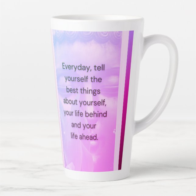 BuddhaToday V2 #10 Caneca de Café Zen Latte (Direita)