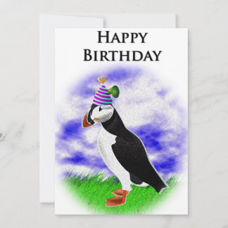 Buddy O Cartão De Aniversário Puffin