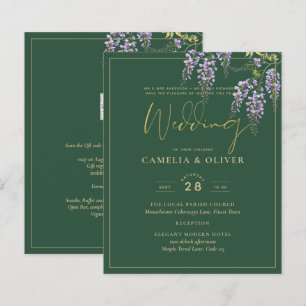 BUDGET All-in-1 WISTERIA Texto Dourado Casamento V