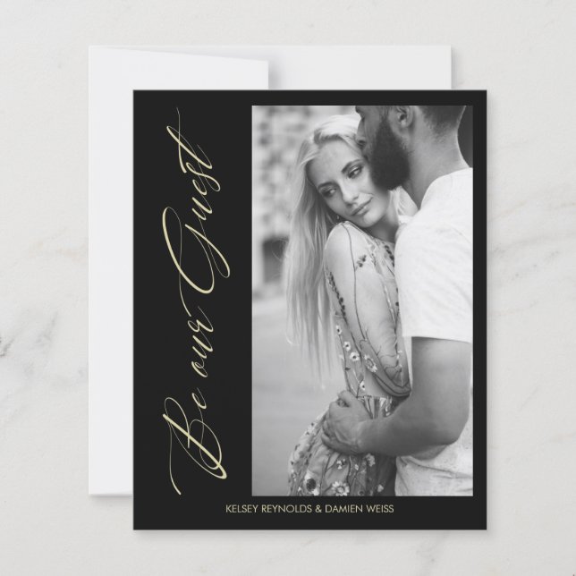 Budget Be Our Guest Script Photo Wedding Wimshical (Frente)