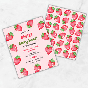 Budget Berry Sweet Strawberry Chá de panela Convid