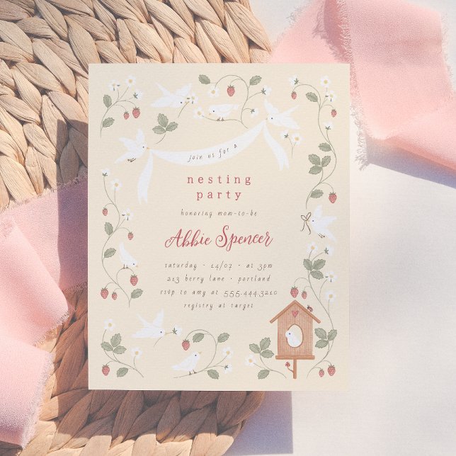 Budget Birds & Berries Nesting Party Baby Shower (Criador carregado)