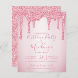BUDGET Blush Pink Glitter Drives A Qualquer Ano An