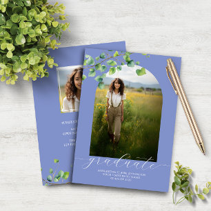 Budget Boho Arch Ivy Cornflower Blue Formando Conv