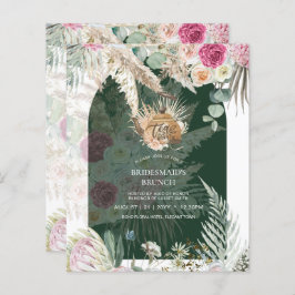 BUDGET Boho TEA FESTA Pampas Chá de panela