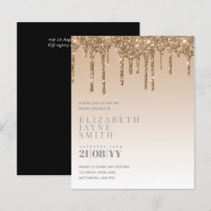 BUDGET Bonito Girly Chá de panela Convida a brilh