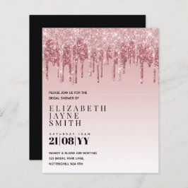 BUDGET Bonito Girly Chá de panela Convida a brilha