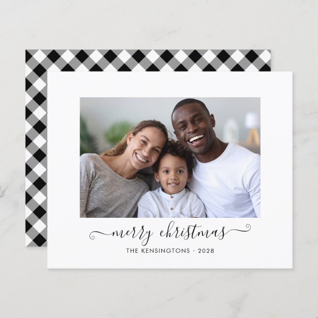 BUDGET Buffalo - Script de Xadrez Feliz Foto de Na (Frente/Verso)