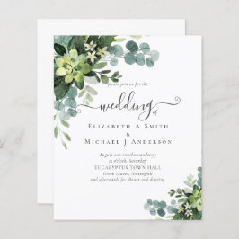 BUDGET Eucalyptus Greenery Casamento