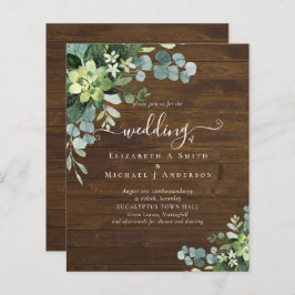 BUDGET Eucalyptus Greenery Casamento