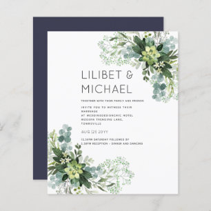 BUDGET Eucalyptus Greenery Foliage Casamento
