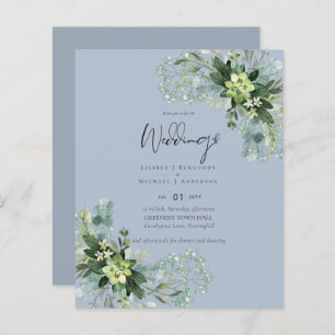 BUDGET Eucalyptus Greenery Foliage Casamento