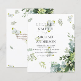 BUDGET Eucalyptus Greenery Leaf Botanical Weding