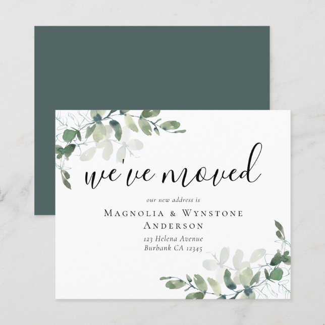 BUDGET Eucalyptus Movimentamos o Cartão (Frente/Verso)